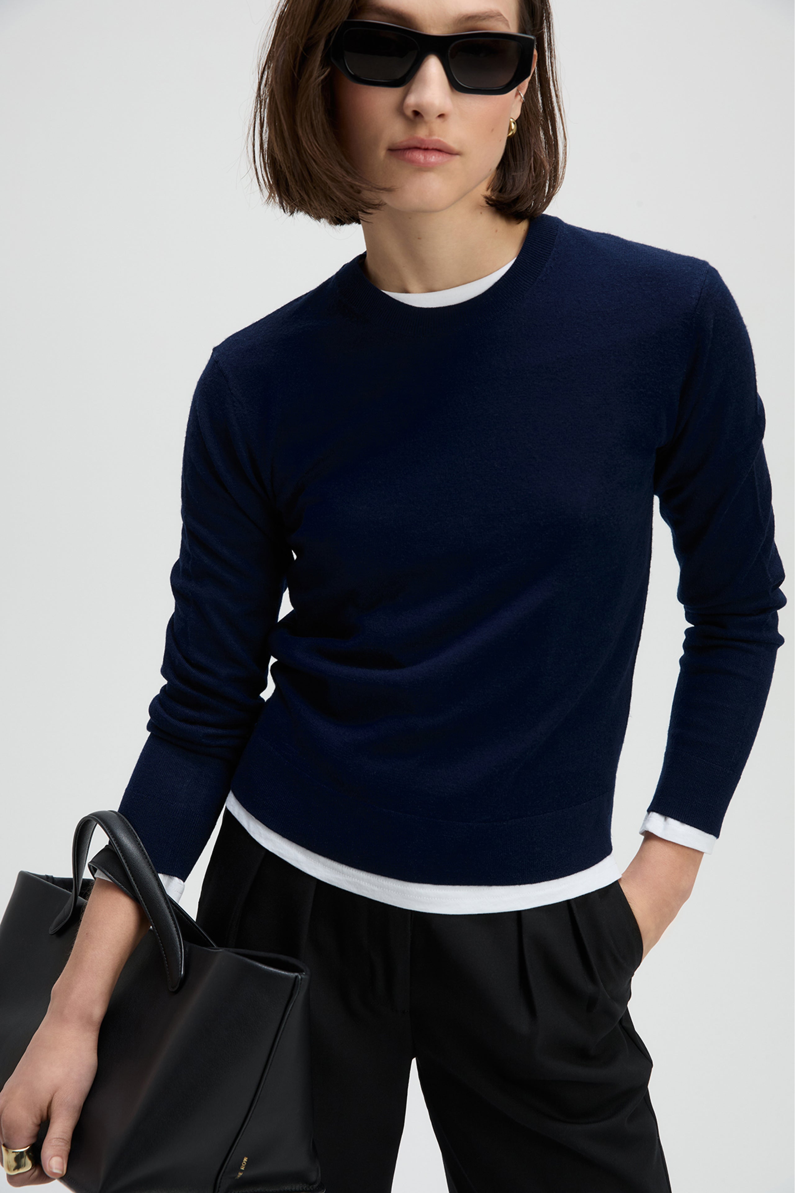 The Refined Crew in Navy – Sold Out NYC