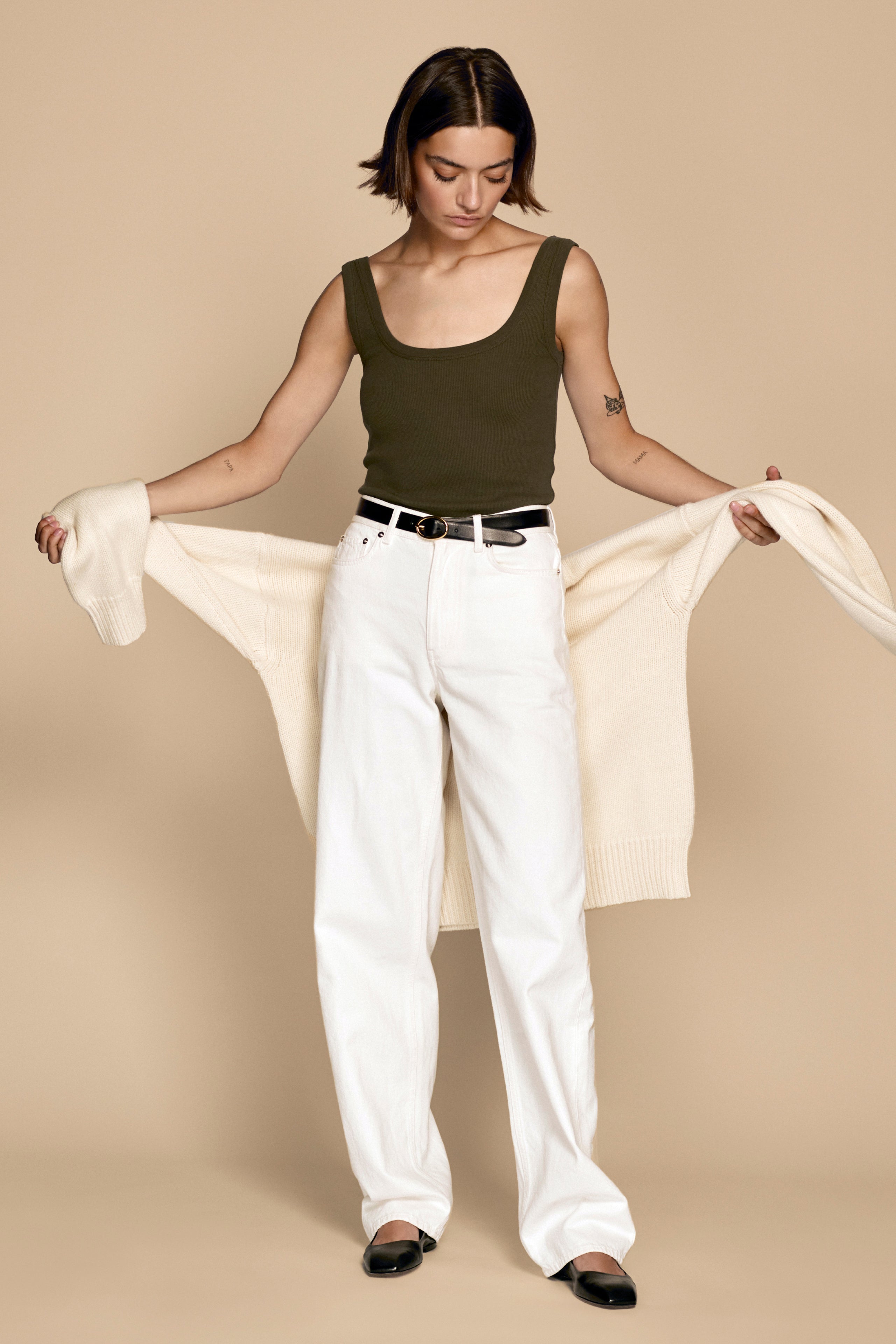 The Scoop It Up Tank in Olive – Sold Out NYC