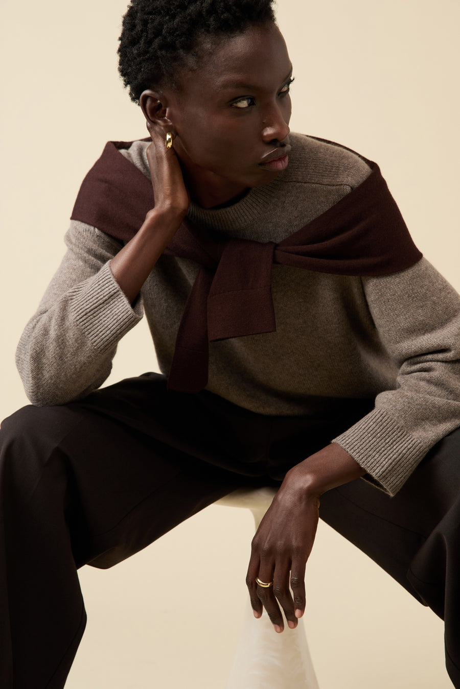 The Cashmere Crew in Mink