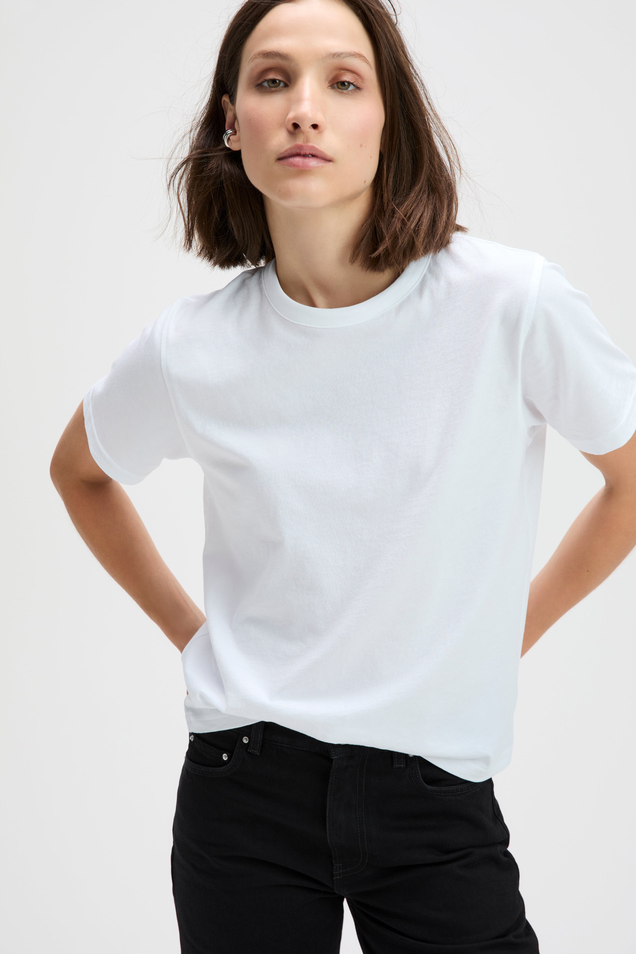 The Iconically Soft Perfect Tee in White