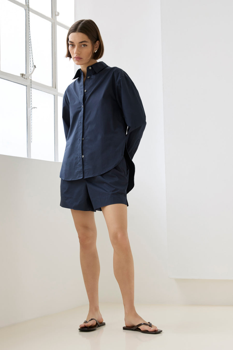 The Everything Short in Navy