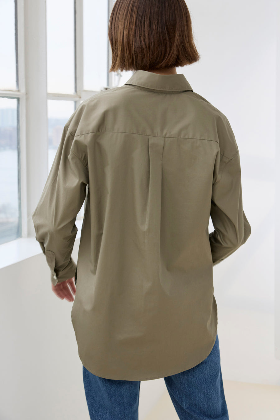 The Everything Shirt in Olive