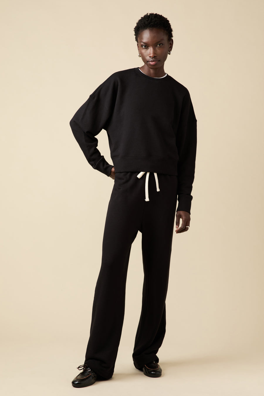 The Everyday Sweatpant in Black