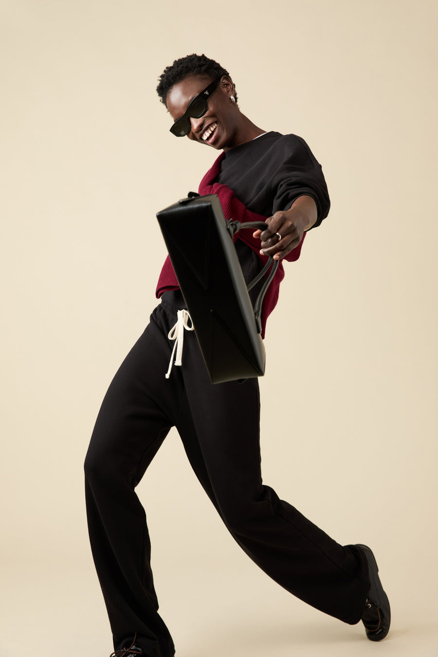 The Everyday Sweatpant in Black