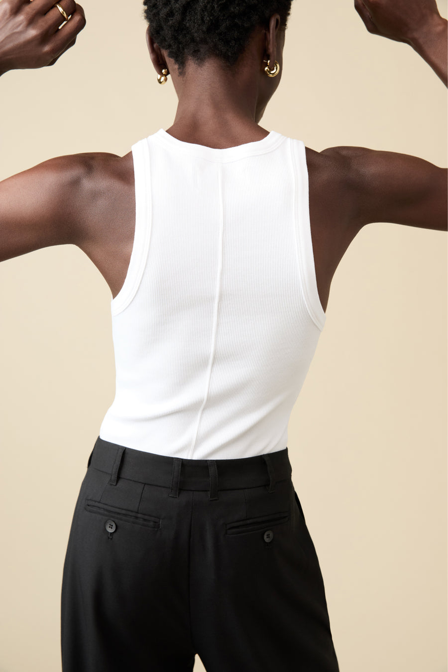 The Not So Basic Tank in White