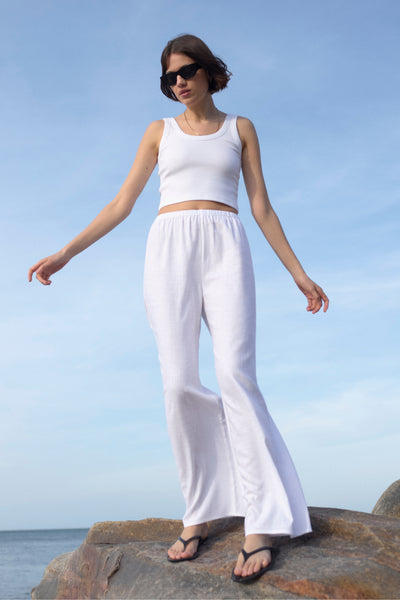 【新品未使用】house on the hill sort pants 70 The Linen Everything Pant in Black – Sold Out NYC