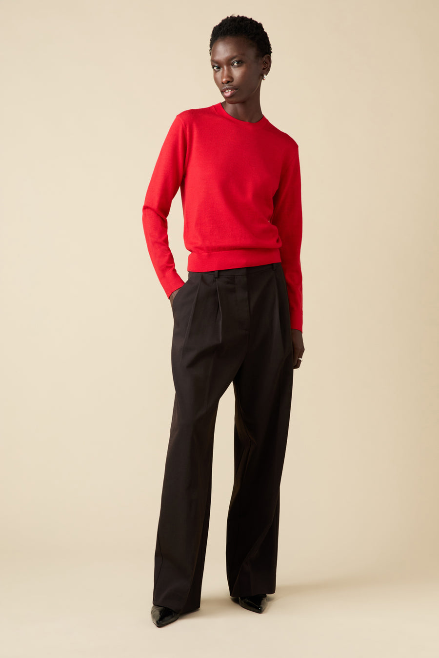 The Refined Crew in Iconic Red