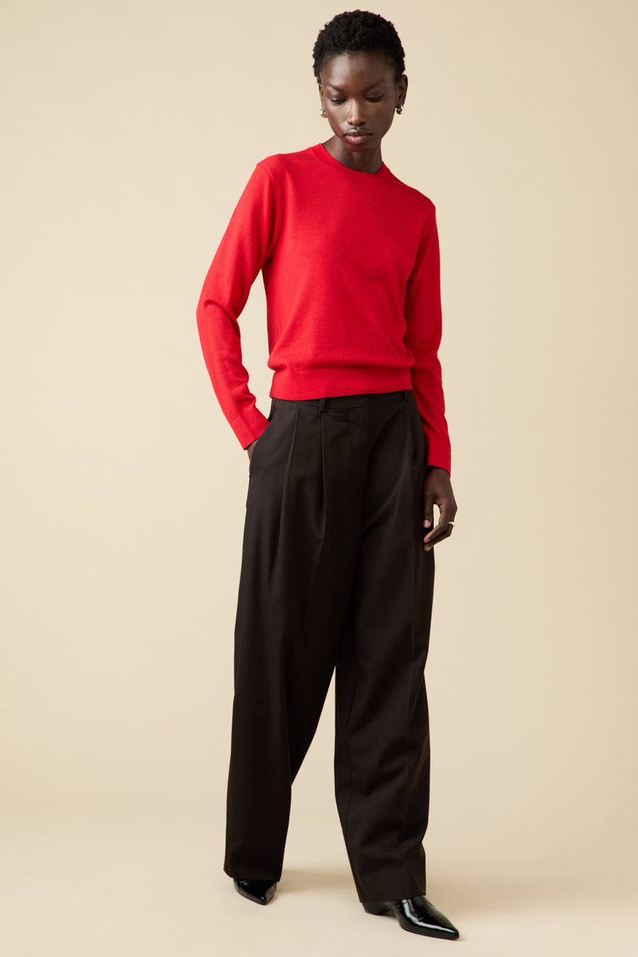 The Refined Crew in Iconic Red