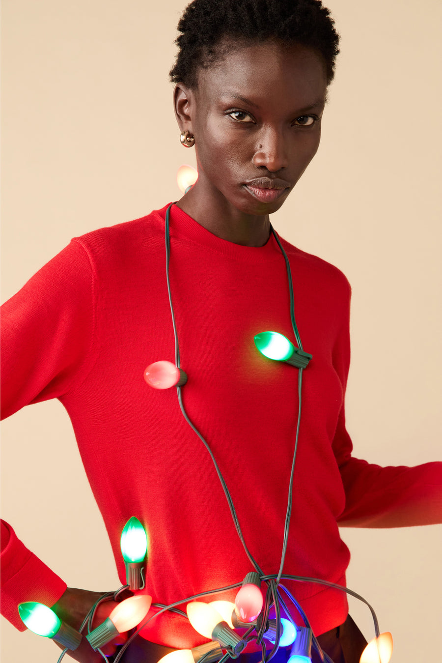 The Refined Crew in Iconic Red