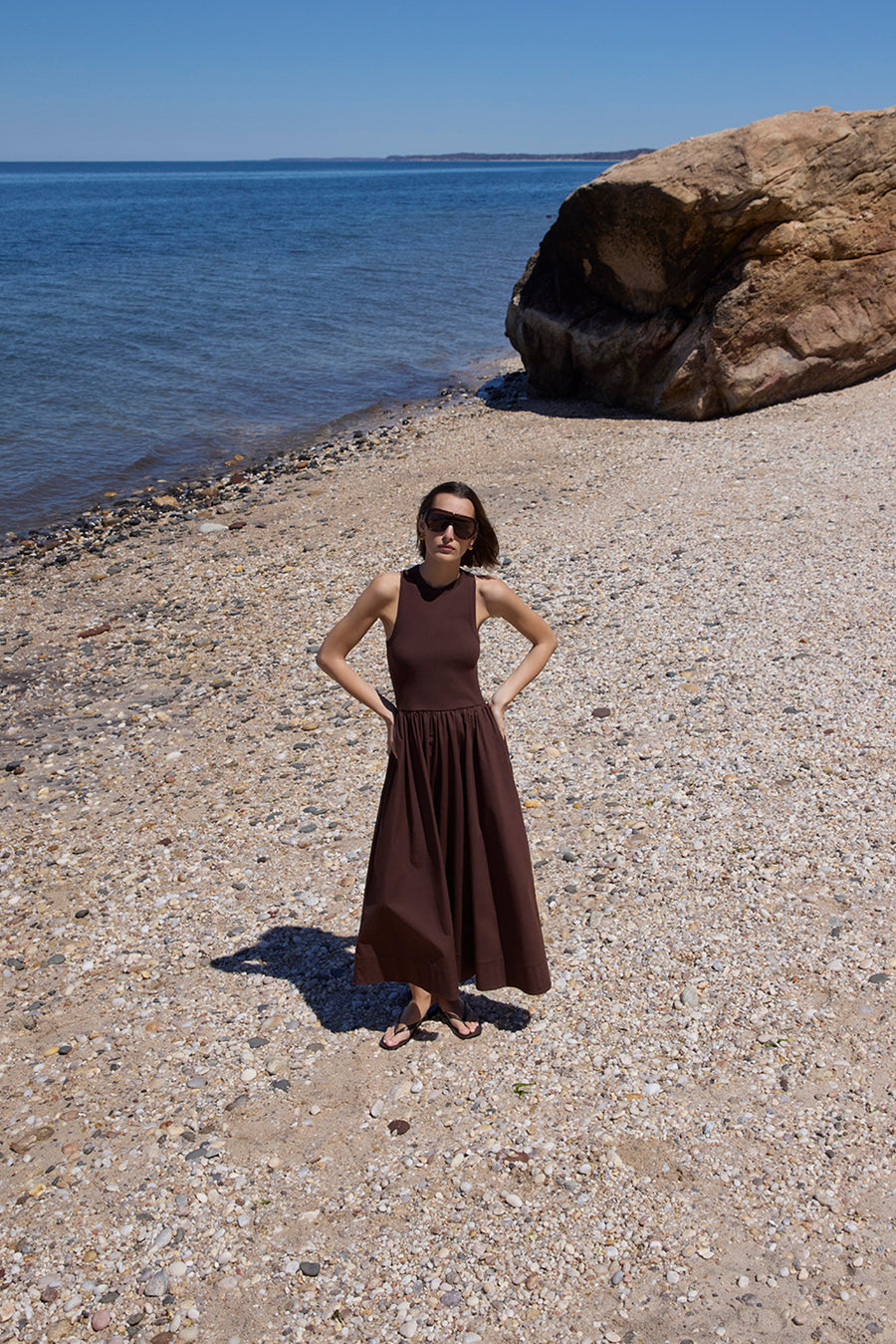 Sold Out NYC The RSVP Dress in Chocolate