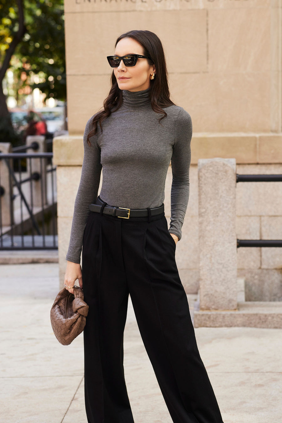 The Turtleneck In Charcoal