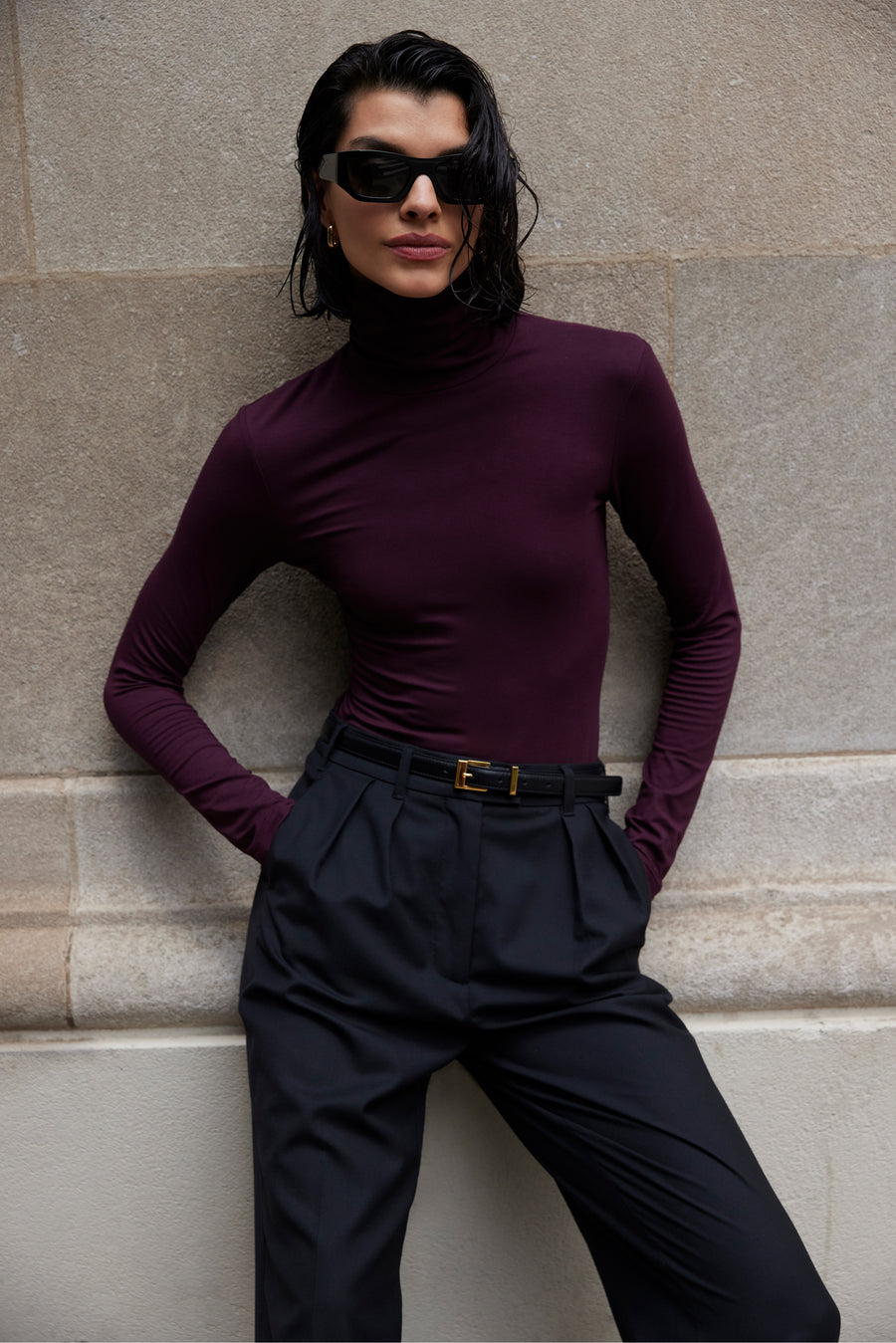 The Turtleneck in Bordeaux