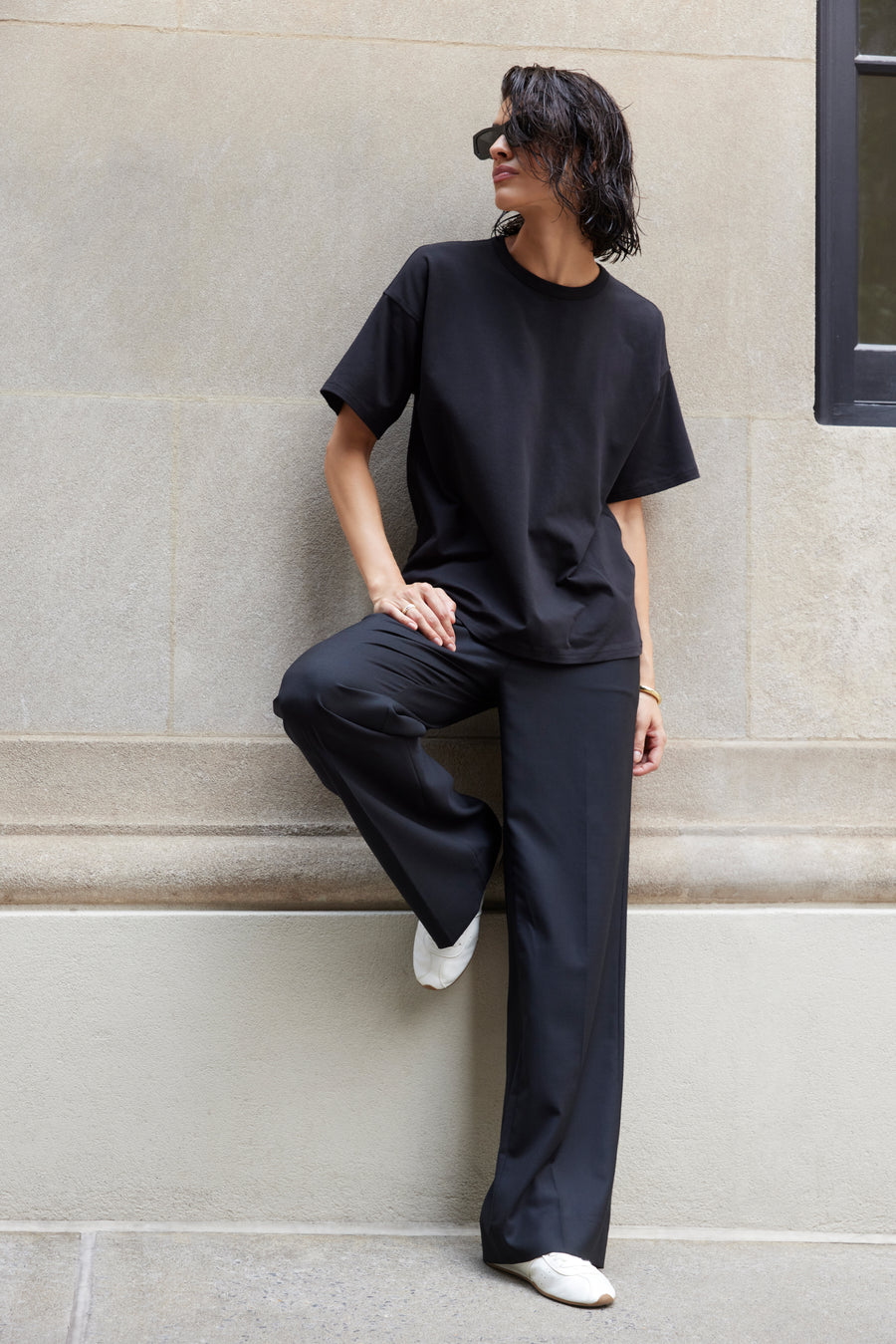 The Oversized Tee in Black