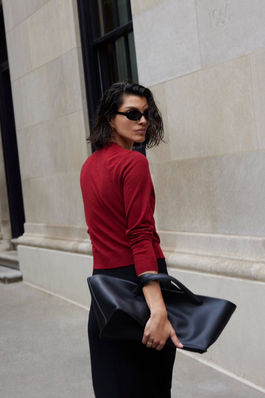 The Refined Cardi in Bordeaux