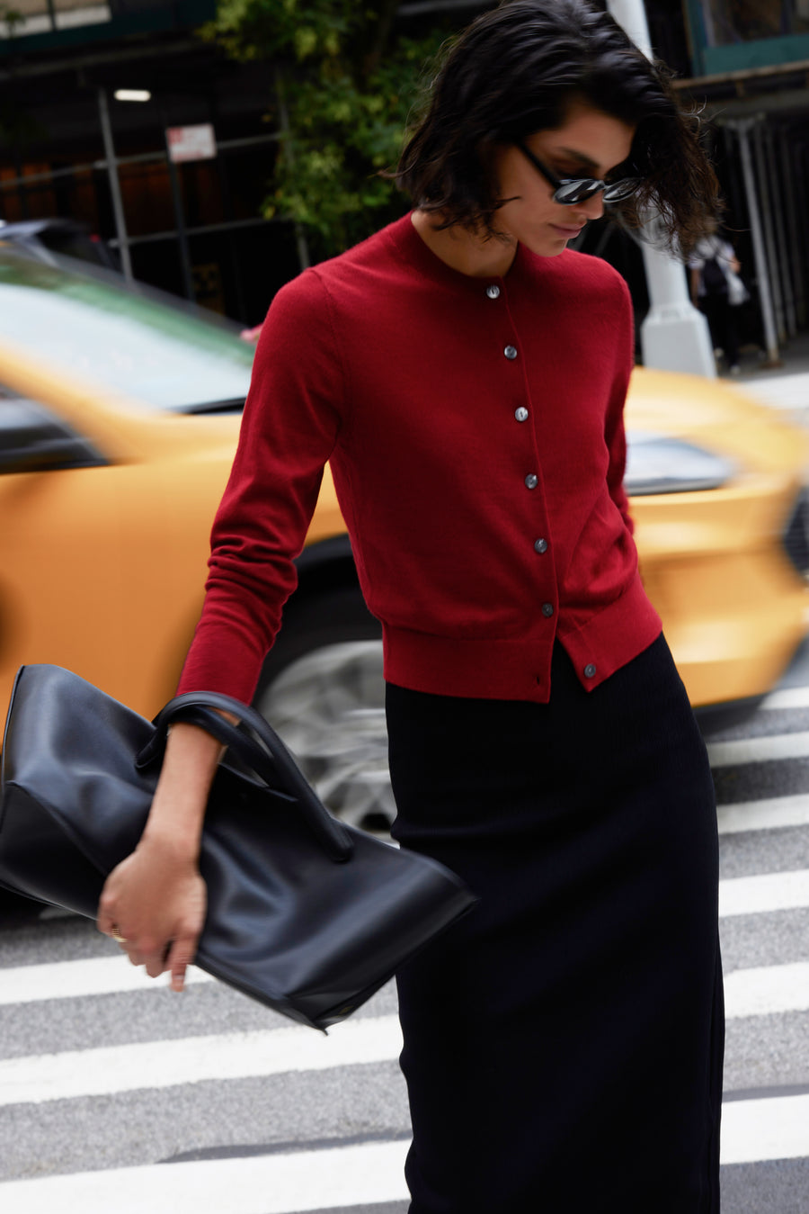 The Refined Cardi in Bordeaux