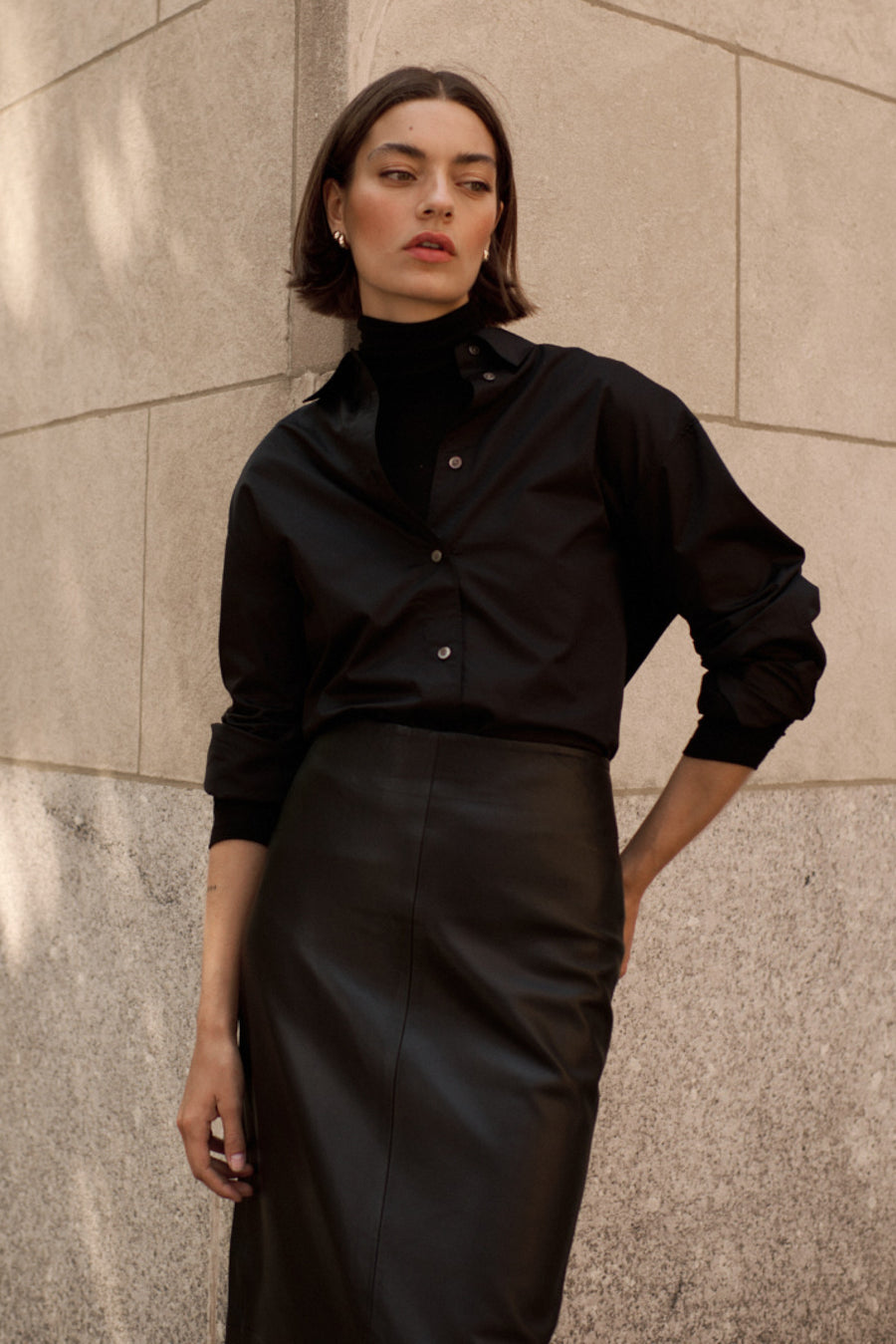 The Everything Shirt in Black