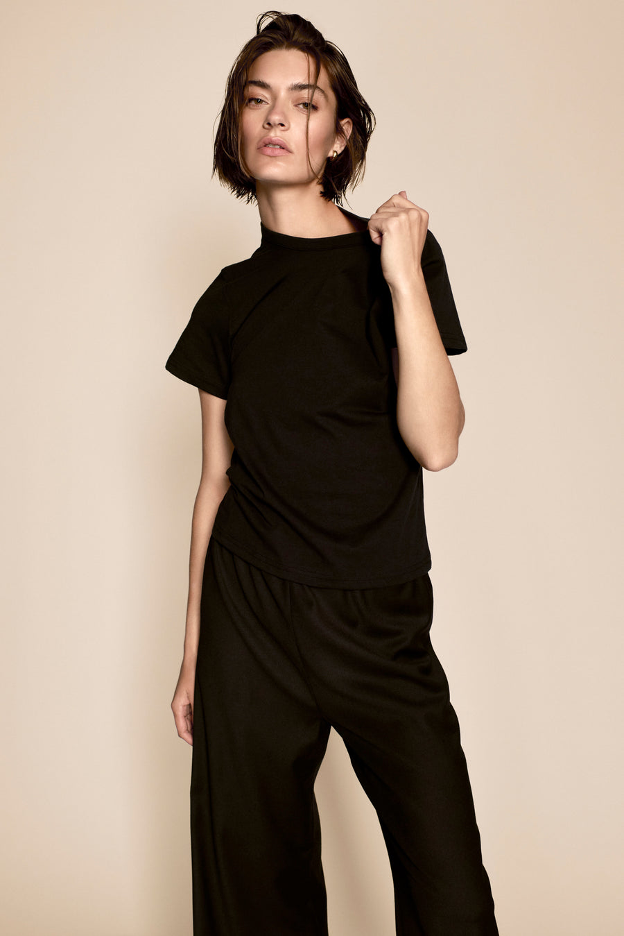 The Iconically Soft Perfect Tee in Black