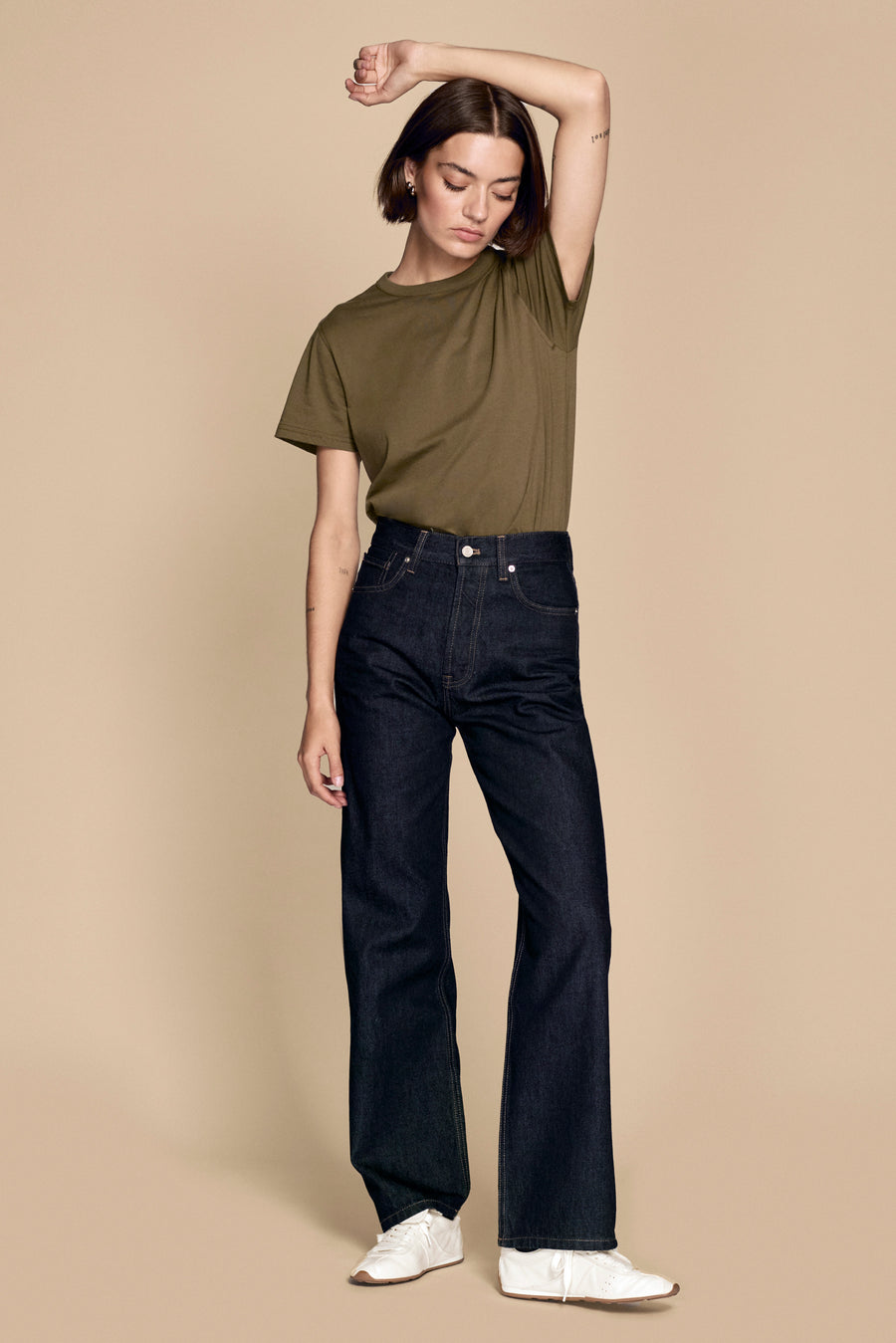 The Iconically Soft Perfect Tee in Olive