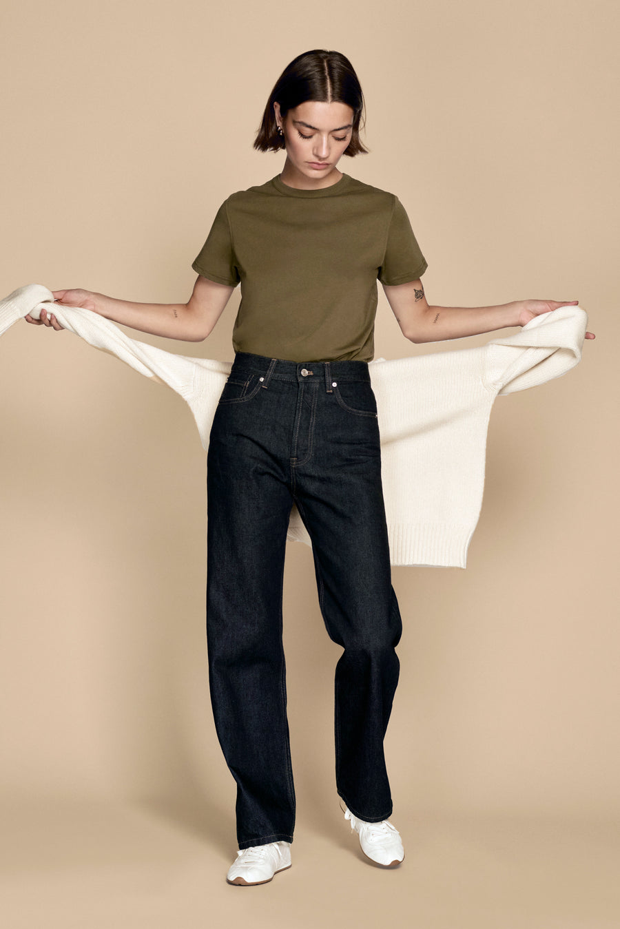 The Iconically Soft Perfect Tee in Olive