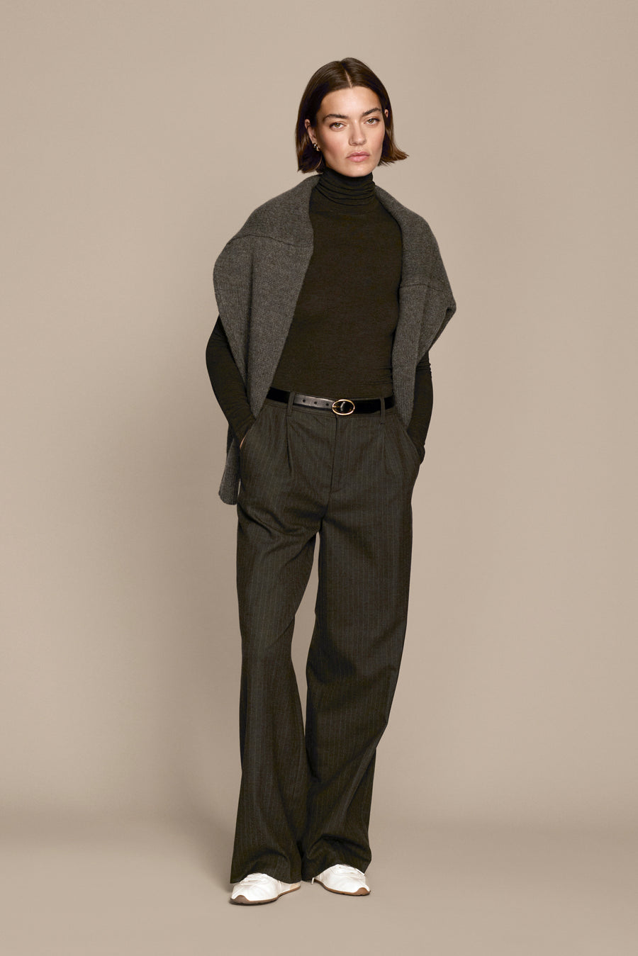 The Turtleneck In Charcoal