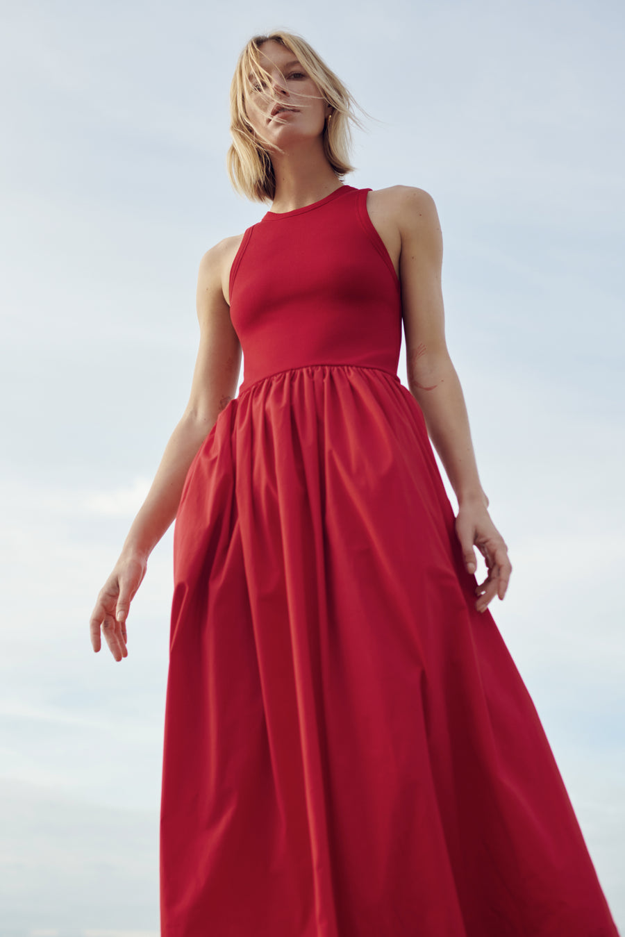 The RSVP Dress In Cherry