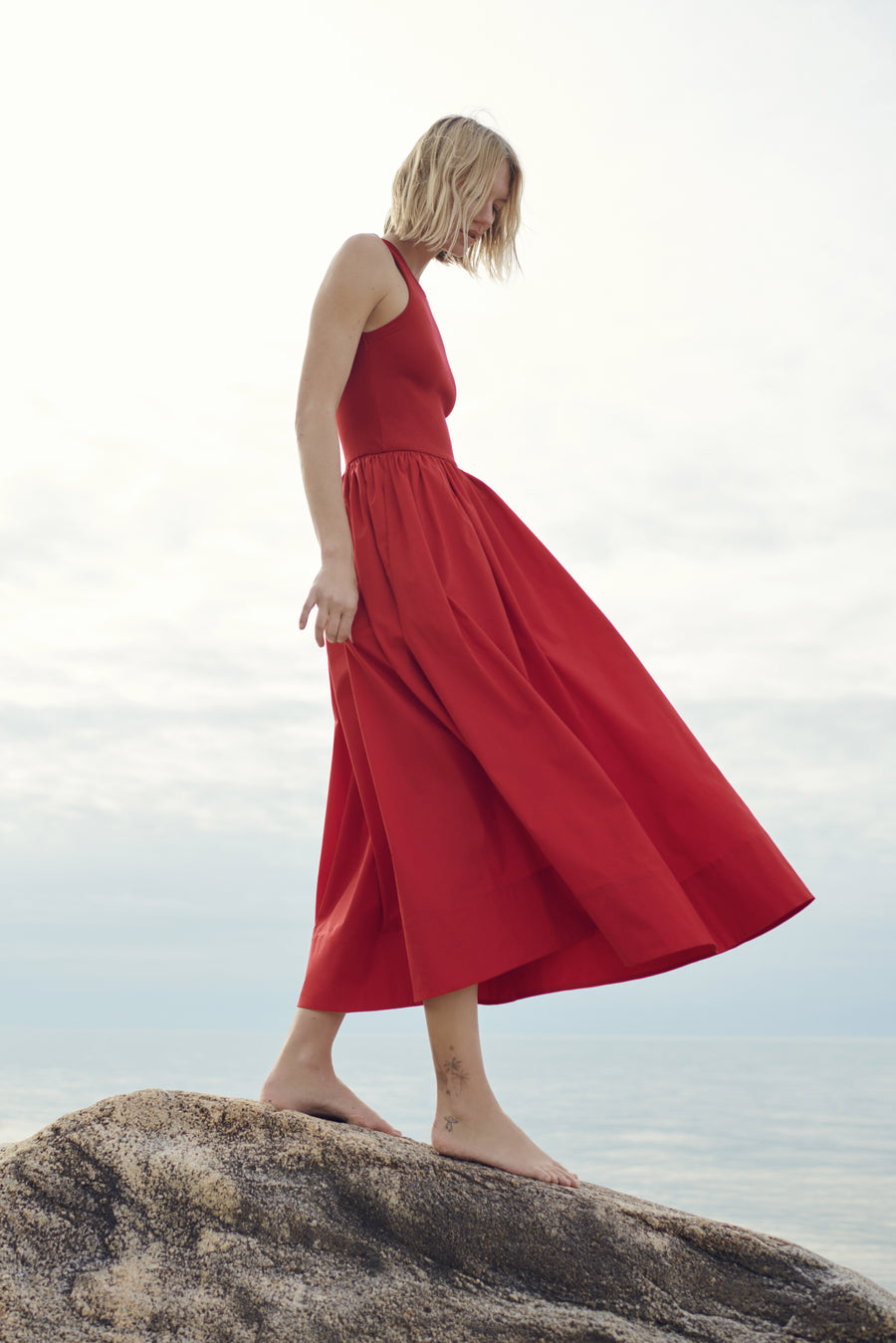 The RSVP Dress In Cherry