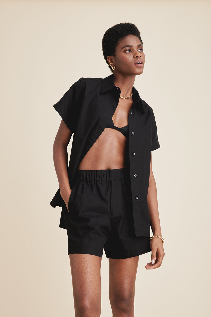The Everything Short in Black
