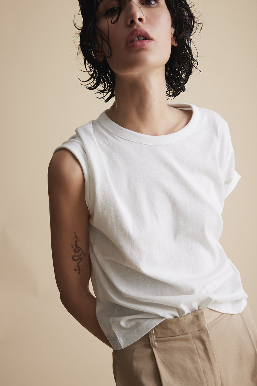 The Iconically Soft Perfect Tee in White